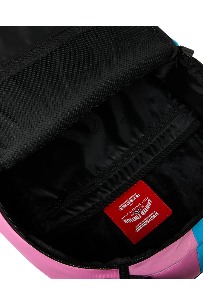 Sprayground Shark Central Cotton Candy Clash Split Backpack
