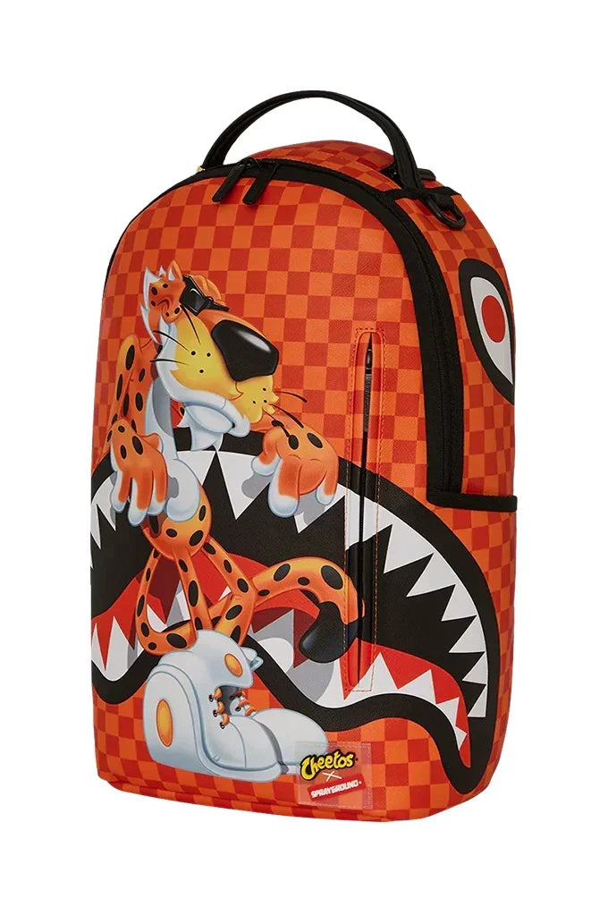 Sprayground Cheetos Chester Cheetah Chillin Backpack – Mainland Skate & Surf
