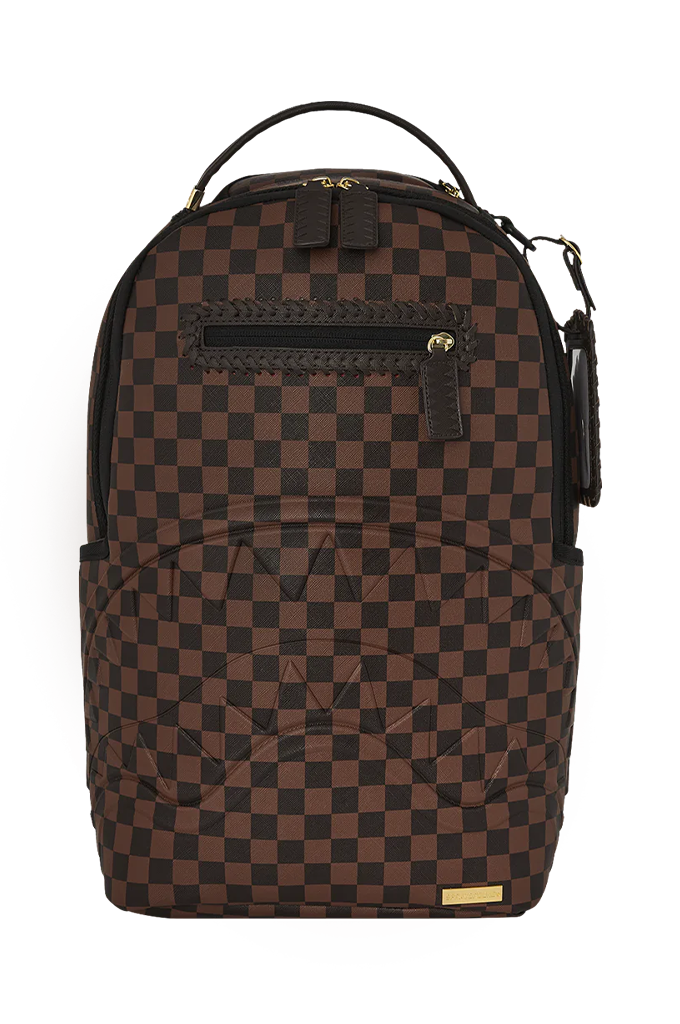 Sprayground Core Embossed Check Backpack