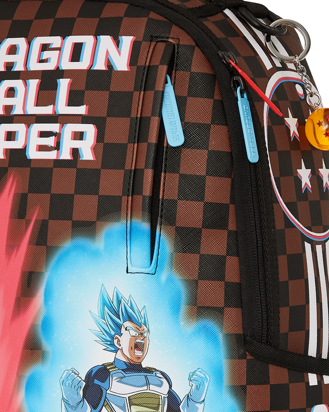 Sprayground X Dragon Ball Z  Super Goku And Vegeta Full Power Dual Ascension Backpack