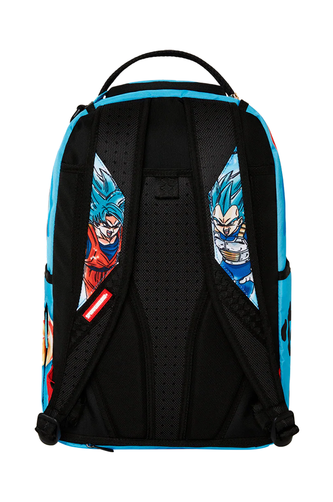 Sprayground X Dragon Ball Z Super Saiyan Blue Goku And Vegeta Backpack