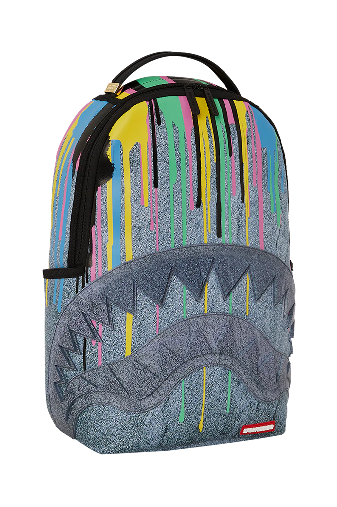 Sprayground Drippy Stone Shark DLXV Backpack