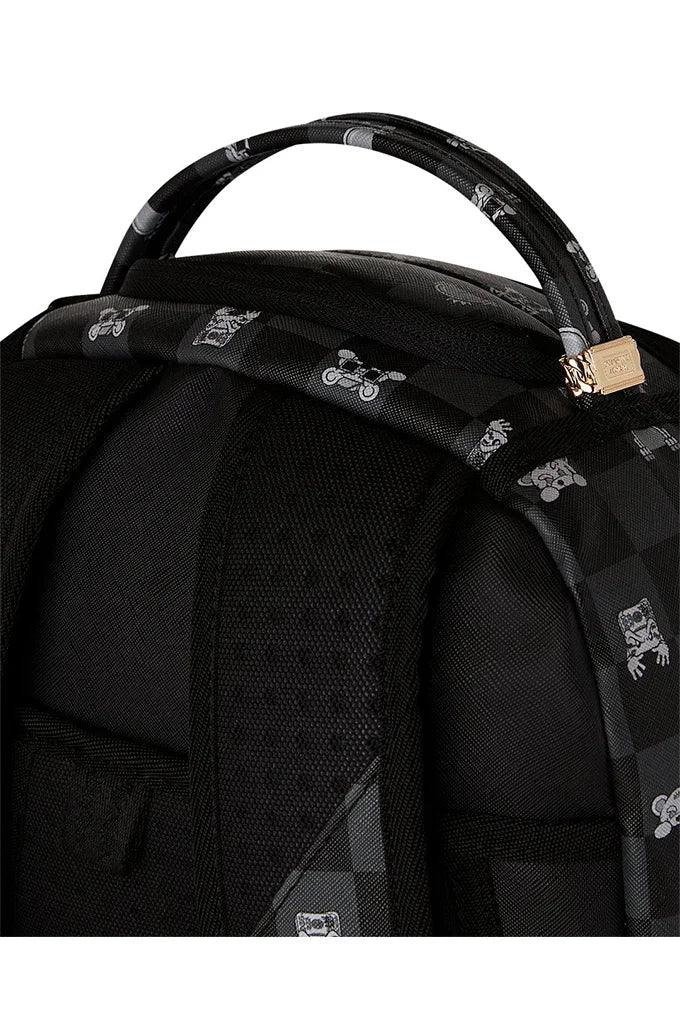 Sprayground Gray Peeking Character Check Backpack – Mainland Skate Sprayground Gray Peeking Character Check Backpack – Mainland Skate