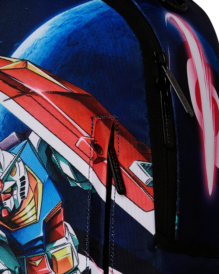 Sprayground X Gundam Slashed Shark Battle Mode Backpack