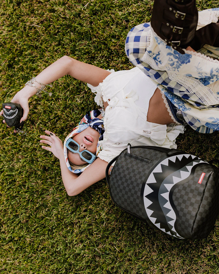 Sprayground Lights Out Sharks in Paris Backpack