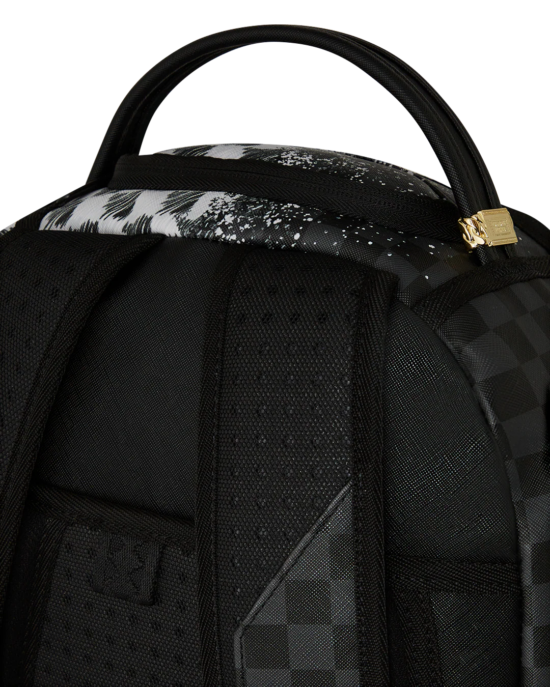 Sprayground Mix And Match Scribble Dribble Check Backpack