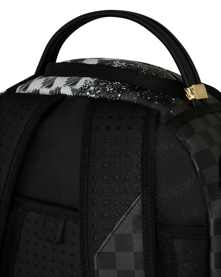 Sprayground Mix And Match Scribble Dribble Check Backpack