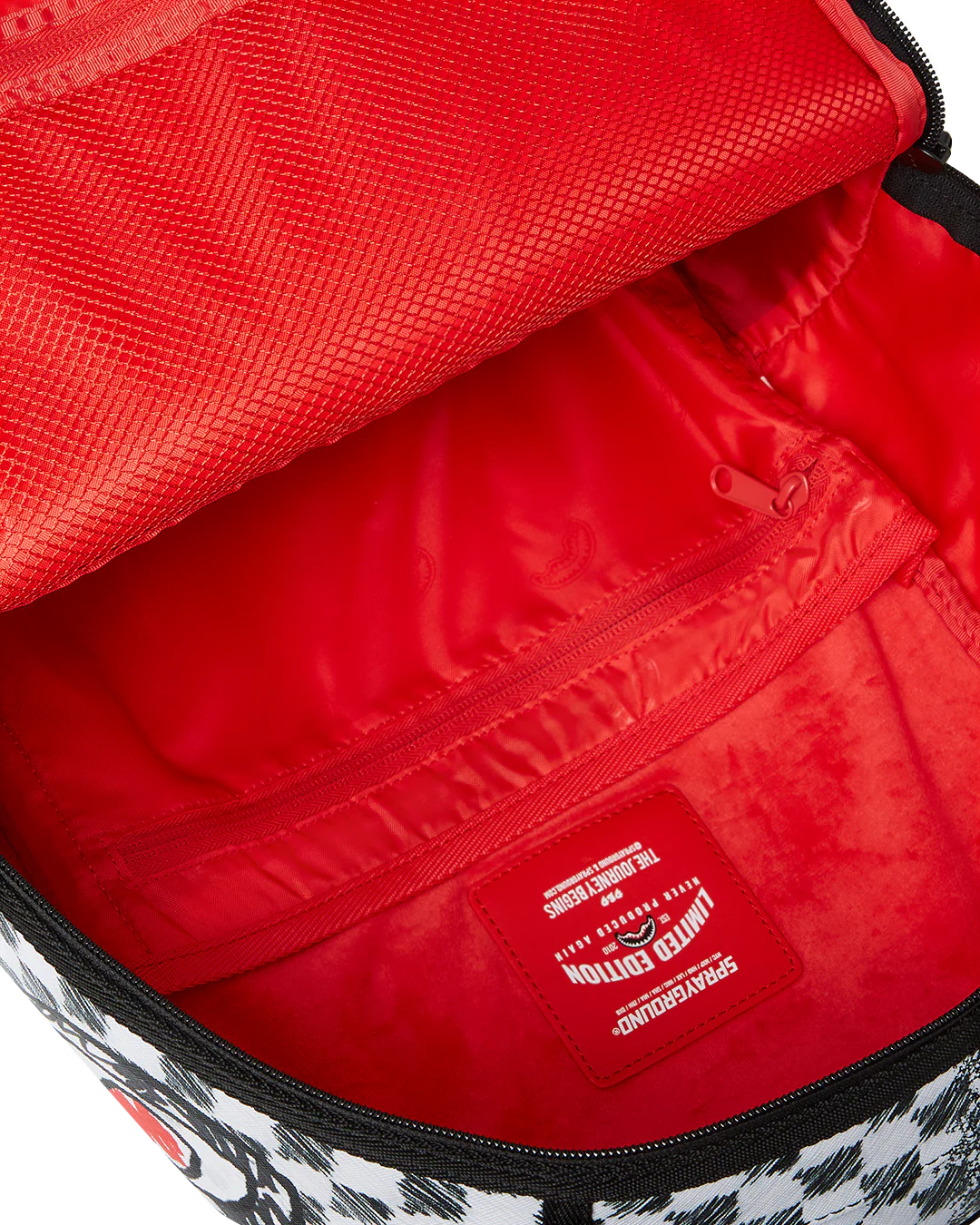 Sprayground Mix And Match Scribble Dribble Check Backpack