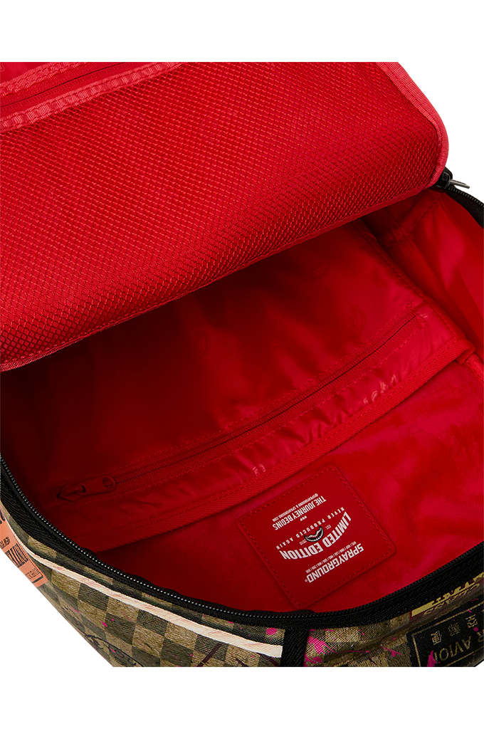 Sprayground Torn Packaging Overnight Cash Stash Backpack