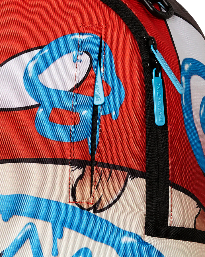 Sprayground X The Smurfs Painting Smurfs Art Party Backpack
