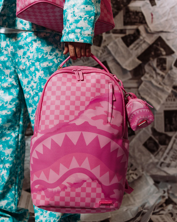 Sprayground Pink 3AM Riptide Turnt Backpack