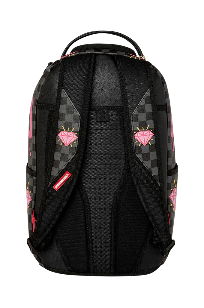 Sprayground X Pink Panther Drippy Diamond Shark Backpack