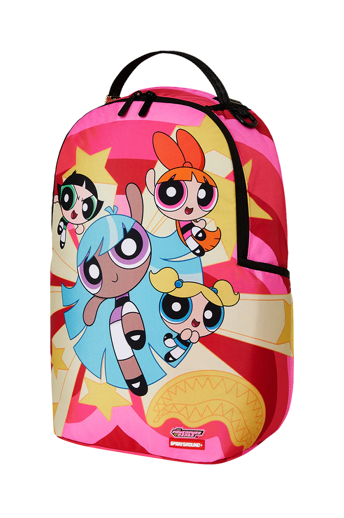 Sprayground X The Powerpuff Girls Heart Shark Blast Backpack