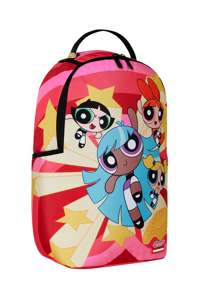 Sprayground X The Powerpuff Girls Heart Shark Blast Backpack