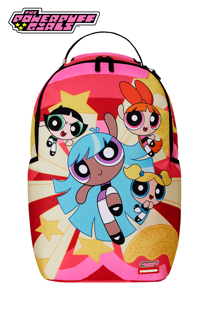 Sprayground X The Powerpuff Girls Heart Shark Blast Backpack