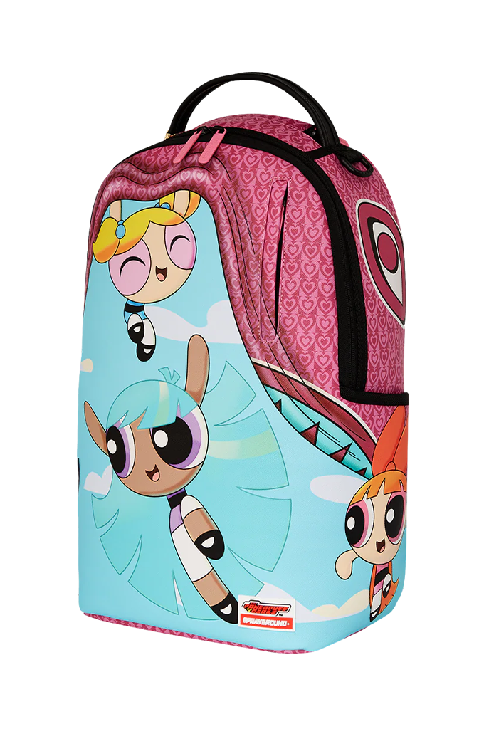 Sprayground X The Powerpuff Girls Hide N' Seek Reveal Power Pack Backpack