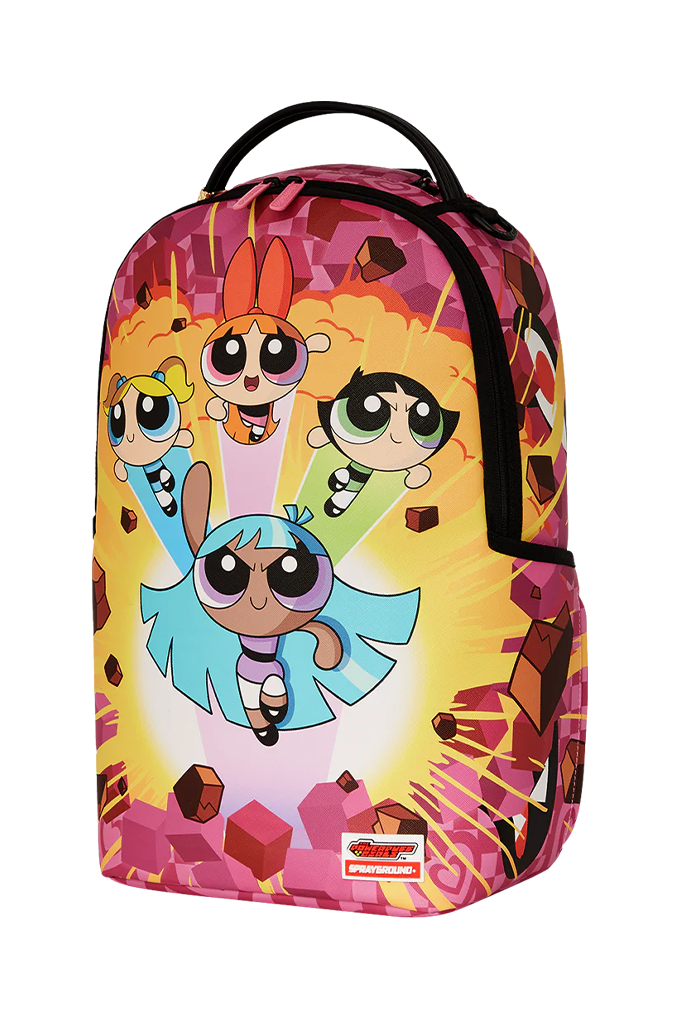 Sprayground X The Powerpuff Girls Powerpuff Strike Bustin Thru Backpack
