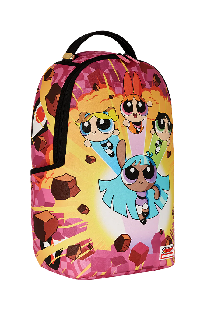 Sprayground X The Powerpuff Girls Powerpuff Strike Bustin Thru Backpack