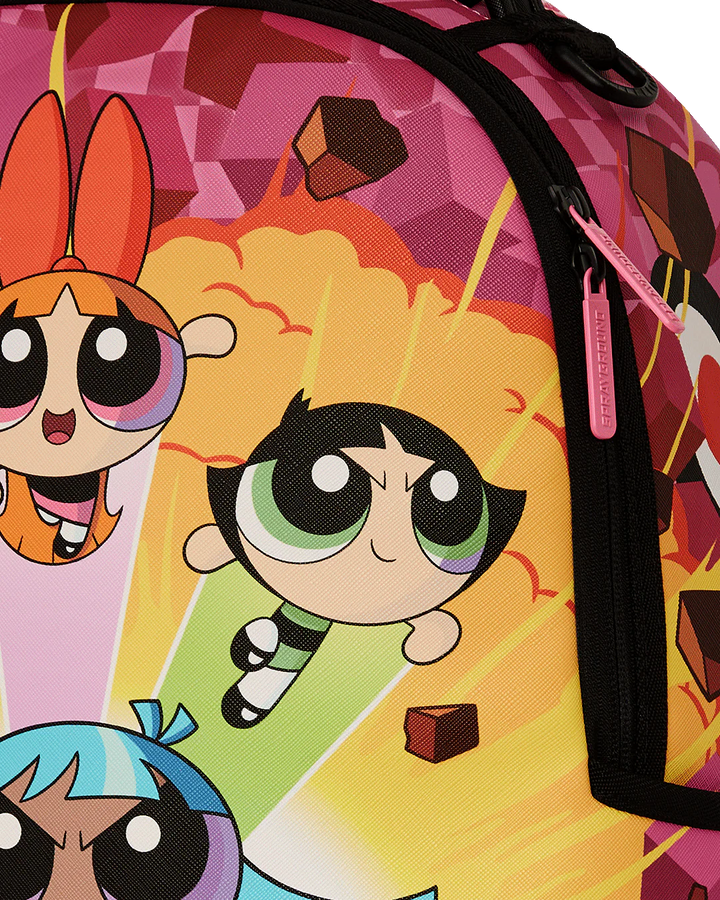 Sprayground X The Powerpuff Girls Powerpuff Strike Bustin Thru Backpack