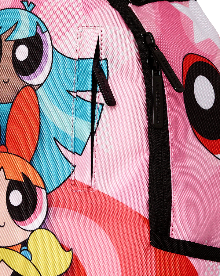 Sprayground X The Powerpuff Girls Powerpuff Totem Girls Stacked Mini Backpack