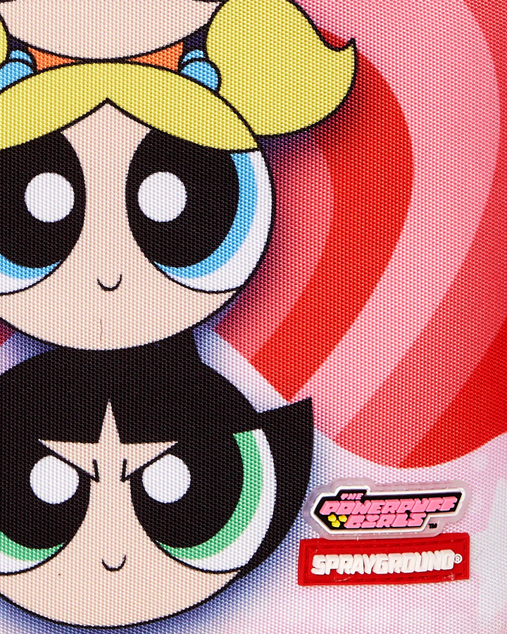 Sprayground X The Powerpuff Girls Powerpuff Totem Girls Stacked Mini Backpack