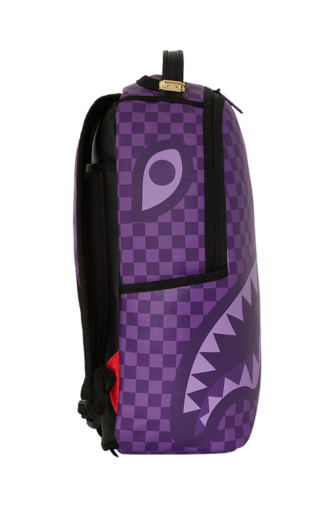 Sprayground Purple Shark Sharks In Paris Backpack