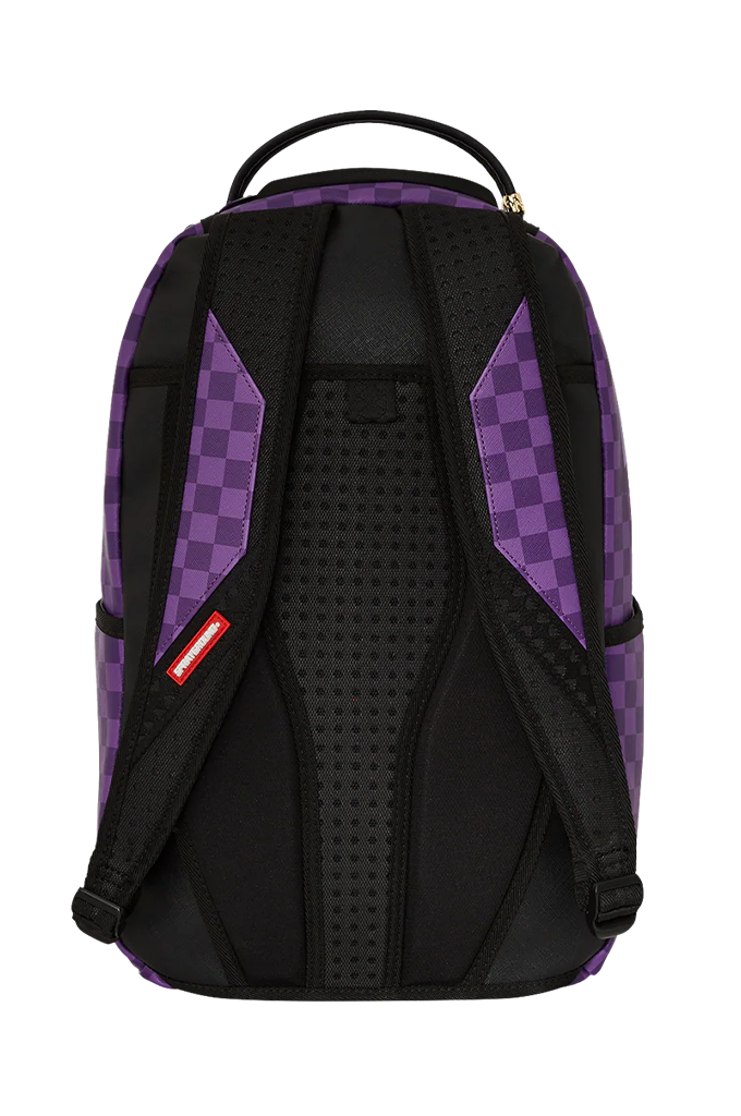 Sprayground Purple Shark Sharks In Paris Backpack