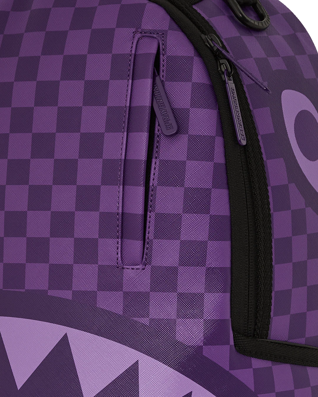 Sprayground Purple Shark Sharks In Paris Backpack