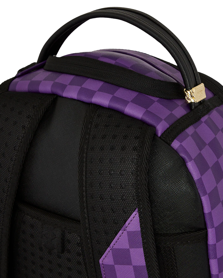 Sprayground Purple Shark Sharks In Paris Backpack