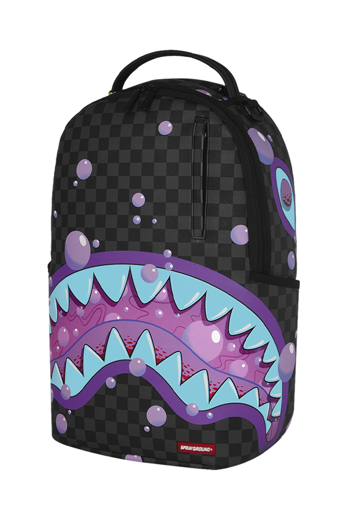 Sprayground Purple Slime Takeover Backpack