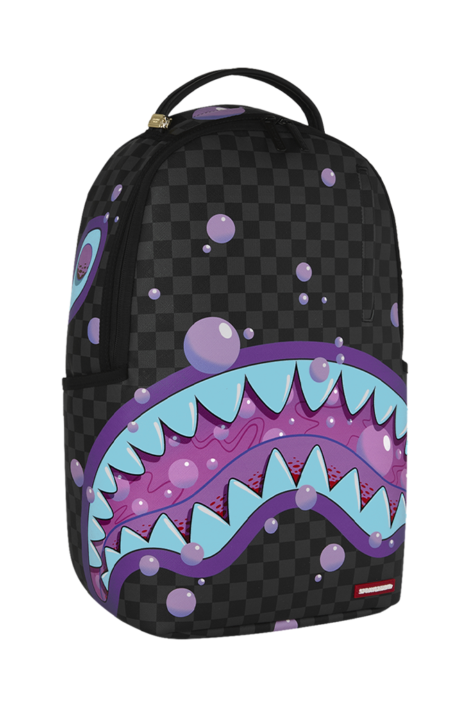 Sprayground Purple Slime Takeover Backpack