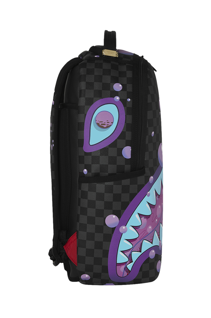 Sprayground Purple Slime Takeover Backpack