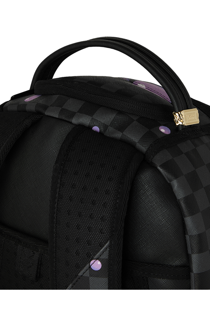 Sprayground Purple Slime Takeover Backpack