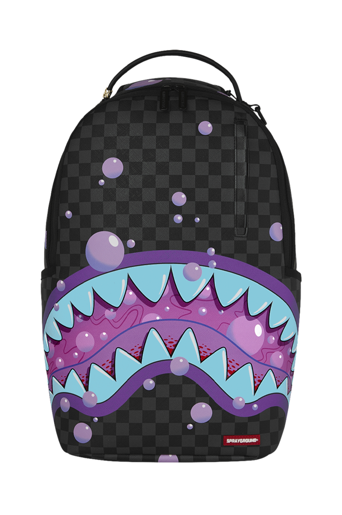 Sprayground Purple Slime Takeover Backpack