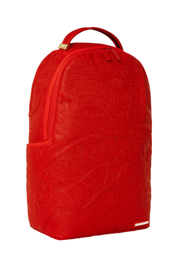 Sprayground Red Scribble DLXSV Backpack