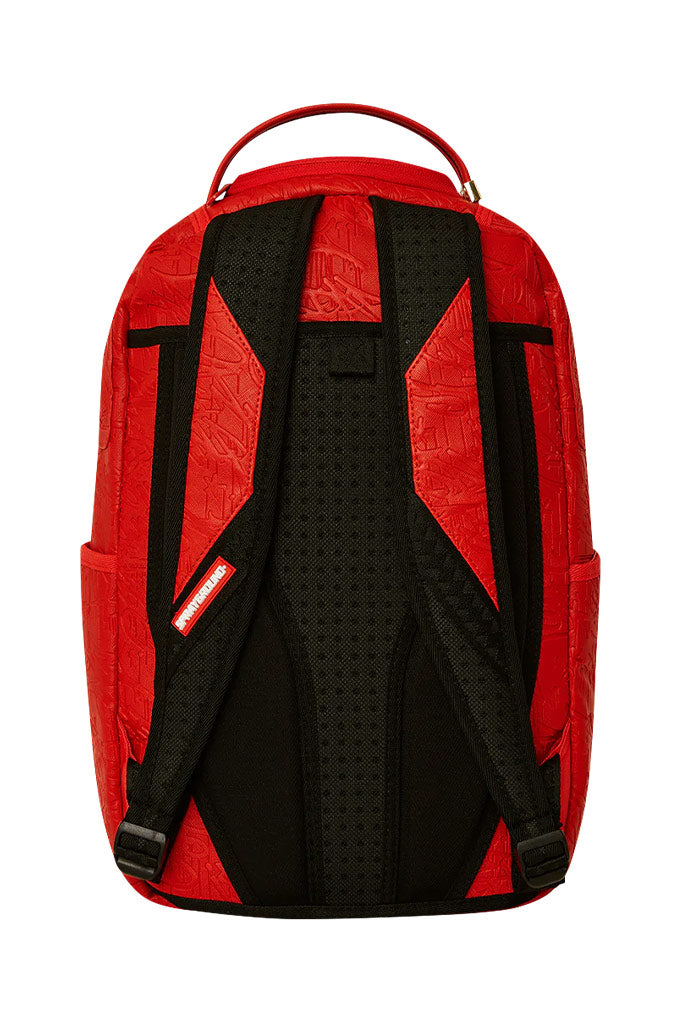 Sprayground Red Scribble DLXSV Backpack