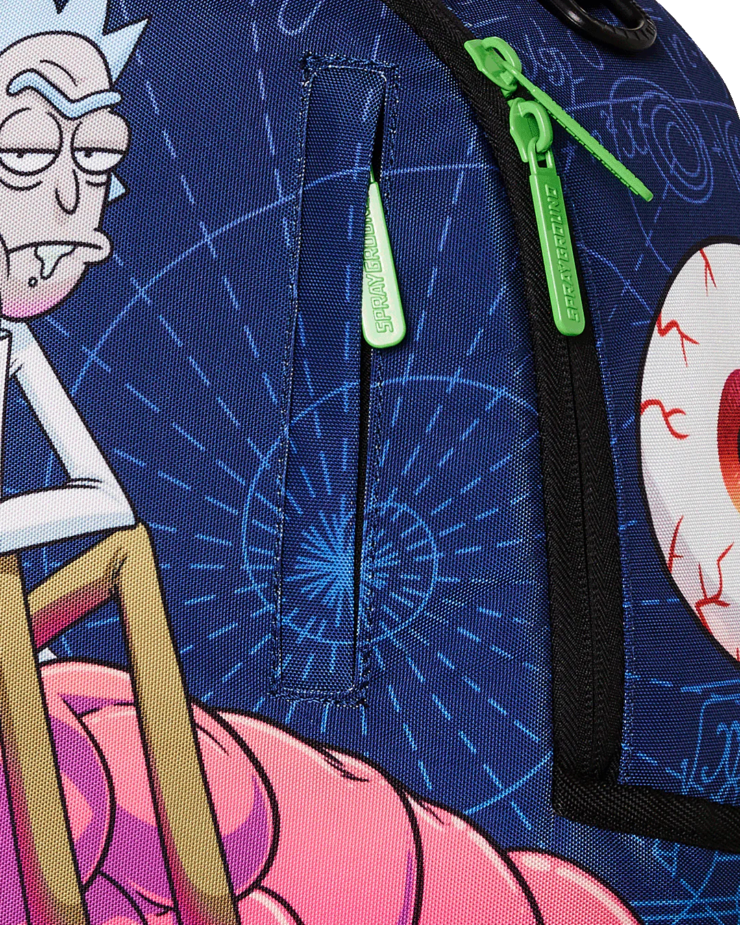 Sprayground X Rick And Morty Brain Shark Backpack