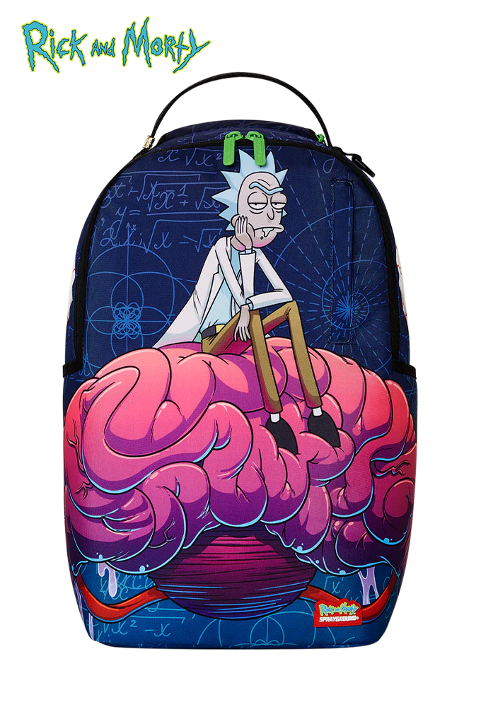 Sprayground X Rick And Morty Brain Shark Backpack
