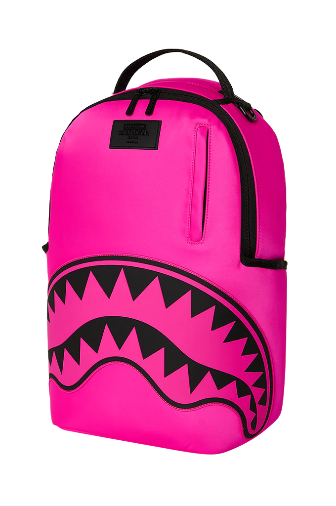 Sprayground Shark Central 2 Pink Code Stencil Backpack