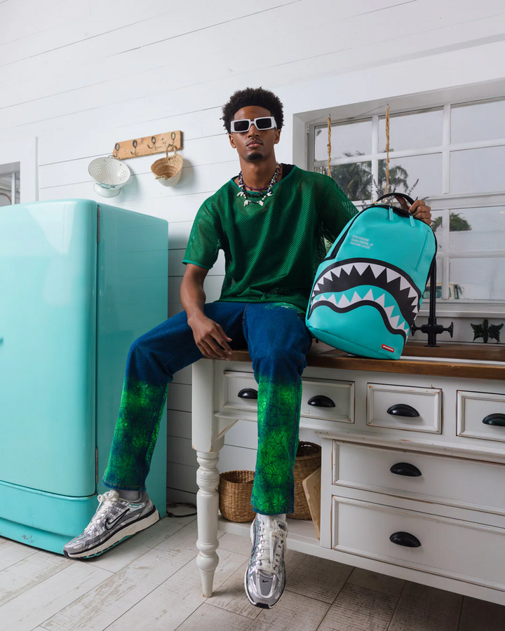 Sprayground Shark Central Adriatic Aqua Backpack