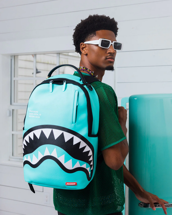 Sprayground Shark Central Adriatic Aqua Backpack