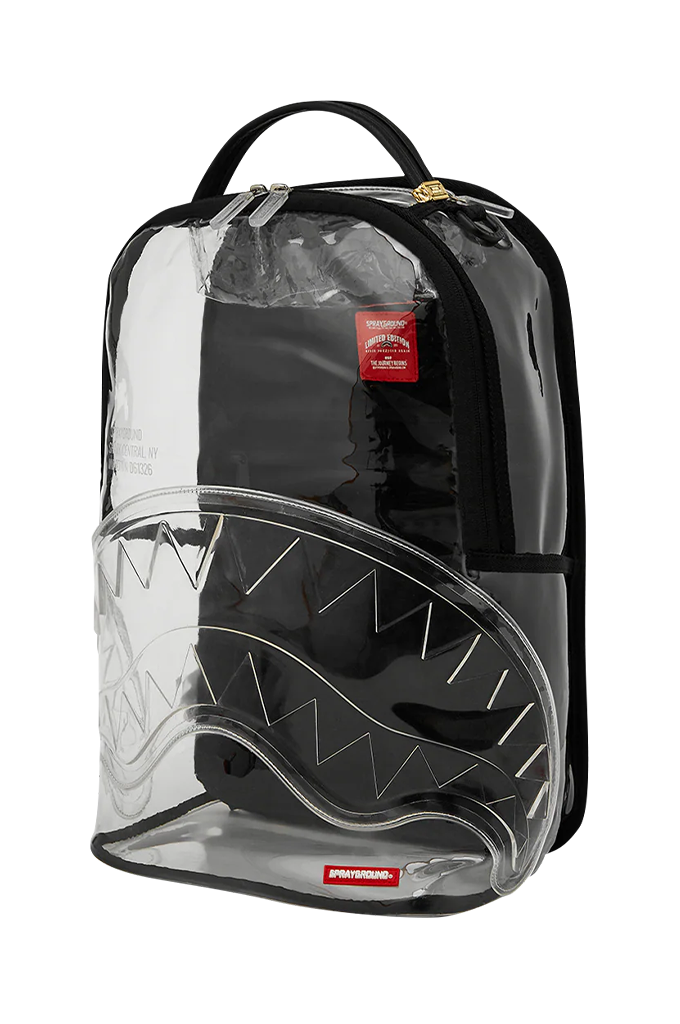 Sprayground Shark Central Clear Backpack