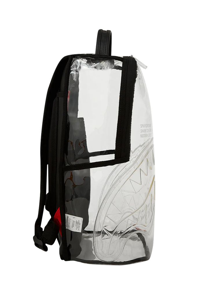 Sprayground Shark Central Clear Backpack