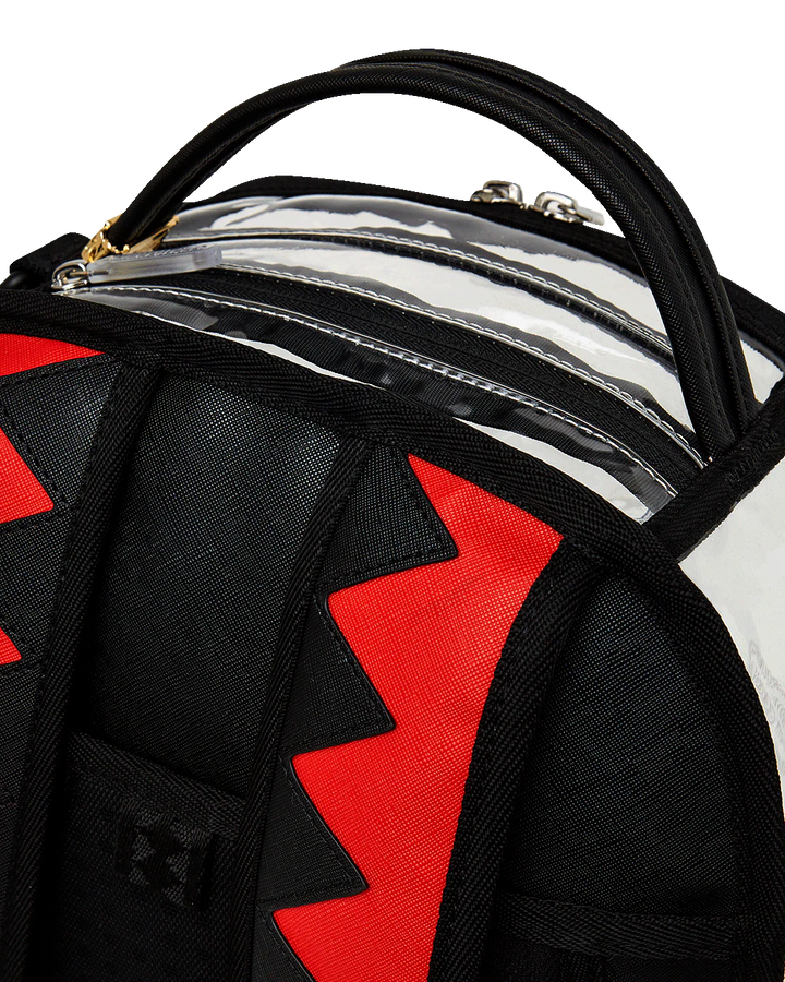 Sprayground Shark Central Clear Backpack