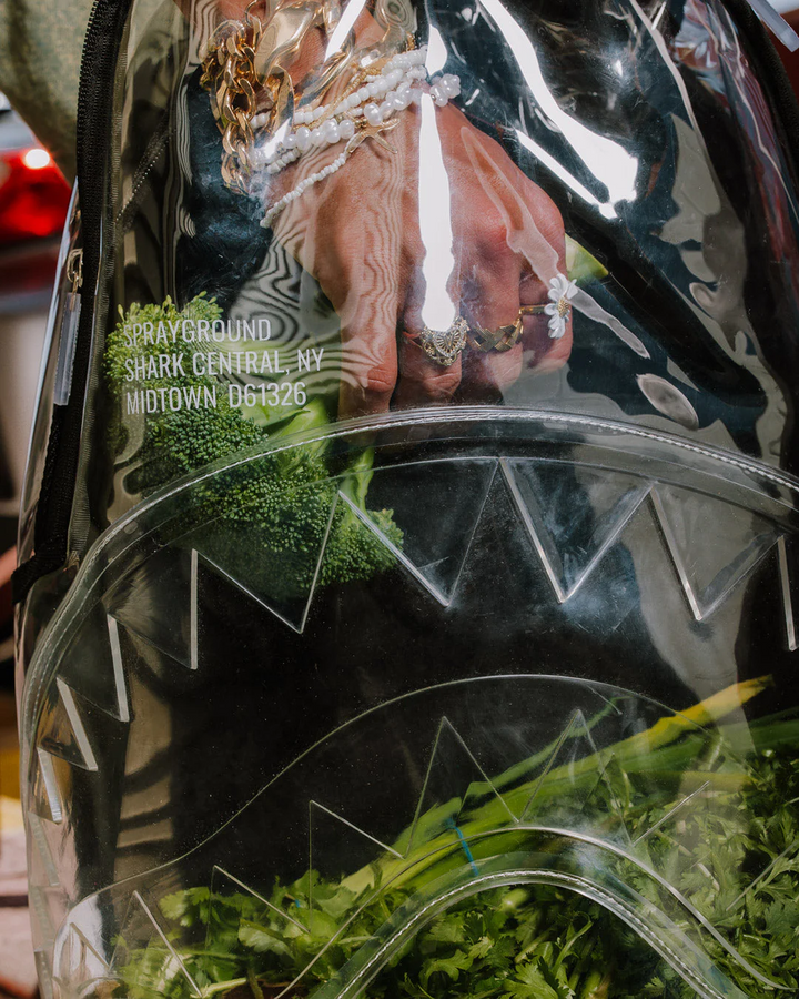 Sprayground Shark Central Clear Backpack