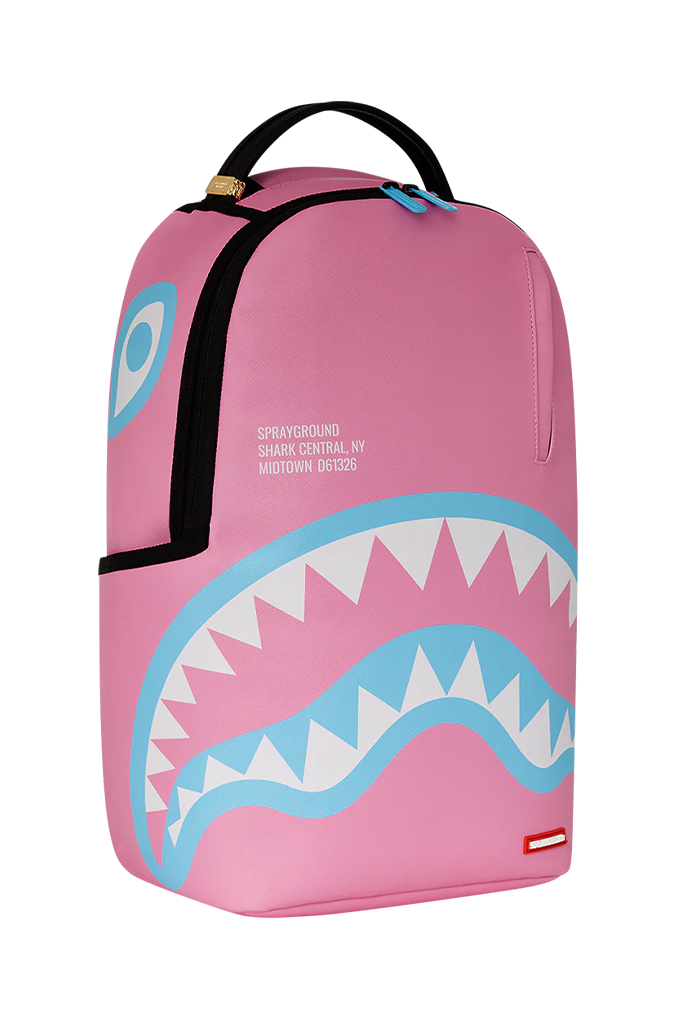 buy jansport shark backpack Sprayground Shark Central Cotton Candy Amusement Backpack – Mainland Skate & Surf