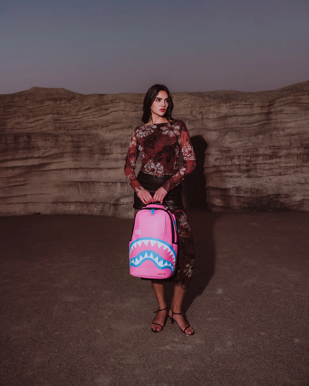 Sprayground Shark Central Cotton Candy Amusement Backpack