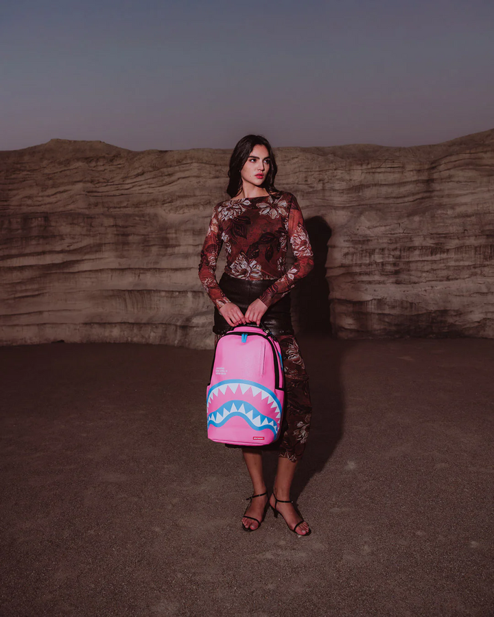 Sprayground Shark Central Cotton Candy Amusement Backpack