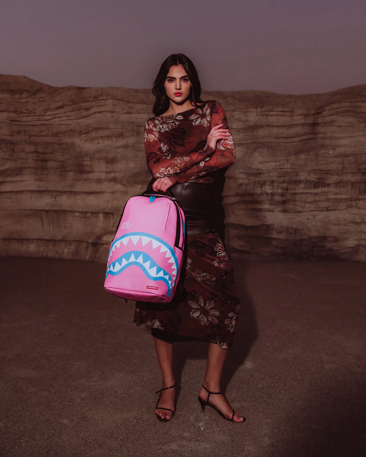 Sprayground Shark Central Cotton Candy Amusement Backpack