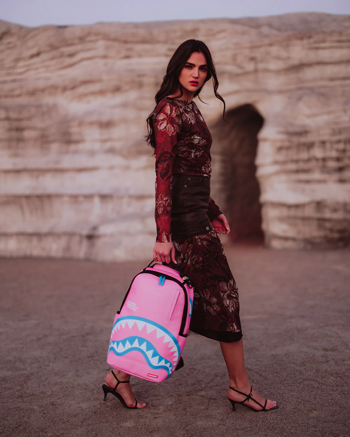 Sprayground Shark Central Cotton Candy Amusement Backpack